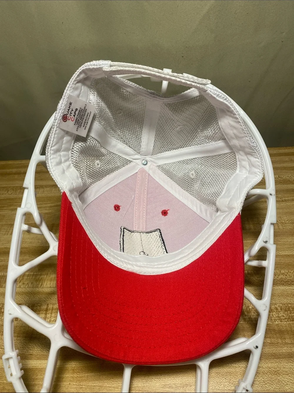ESPN College Gameday Official Sponsor Coca-Cola Mesh Panel Cap Red White O/S
